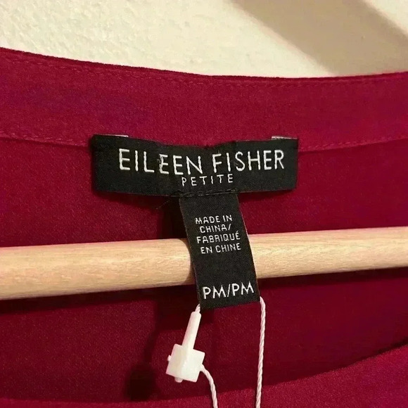 NWT Eileen Fisher Asymmetrical Dress - Picture 4 of 10